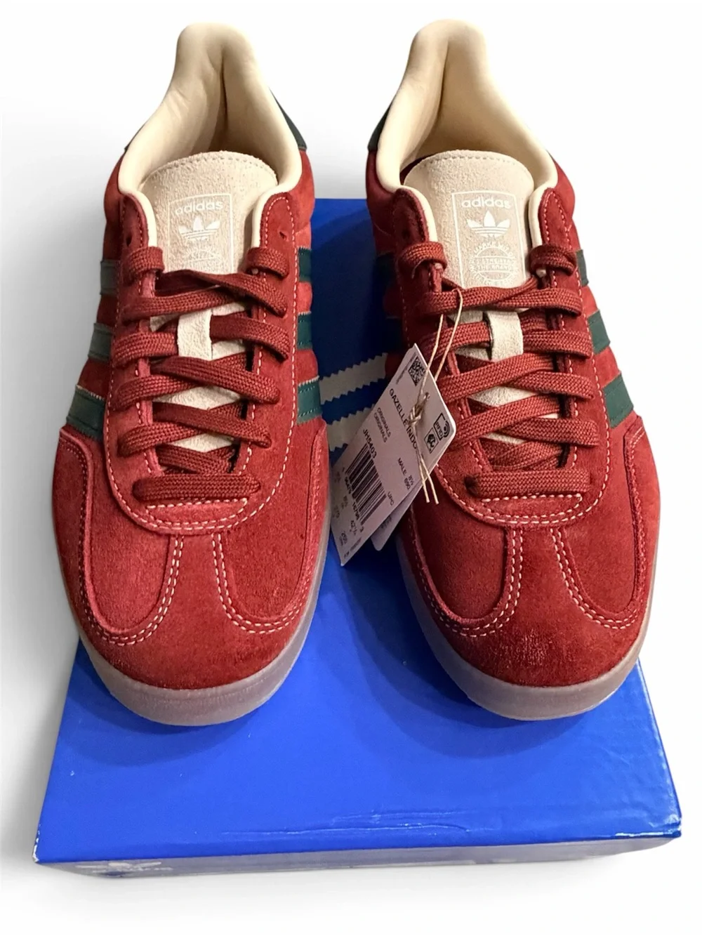 NWT Adidas Gazelle Men’s Sz.9 10.5 Wmns Suede Sneakers Retail: $120
